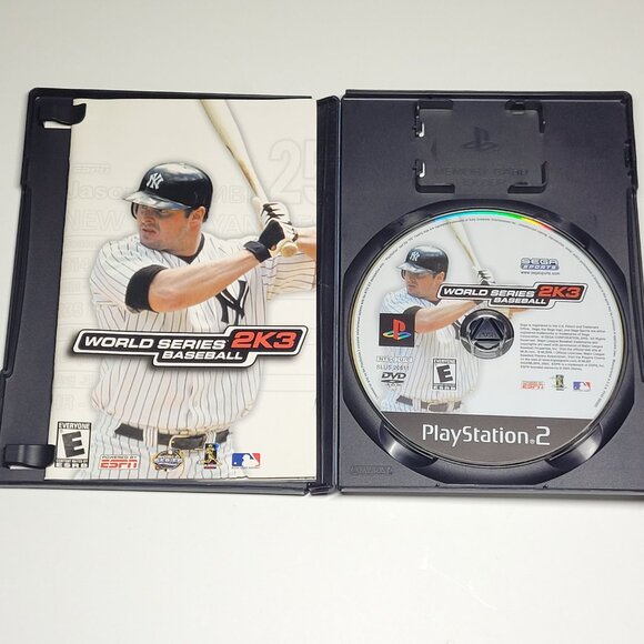 World Series Baseball 2K3 Playstation 2 PS2 complete cib video game - Picture 2 of 5